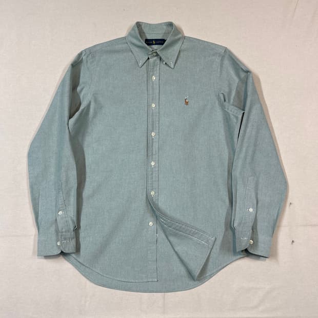 M) 폴로 랄프로렌 옥스포드 셔츠 민트 그린