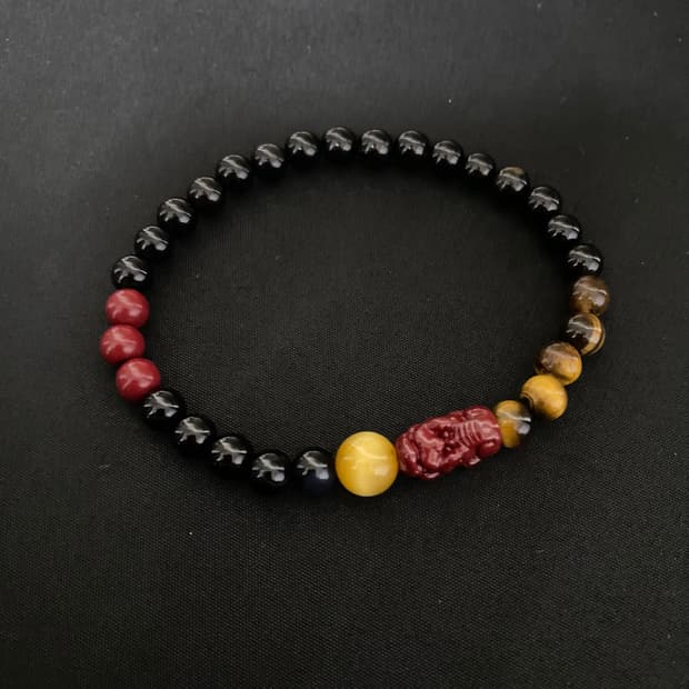 비휴 원석 팔찌