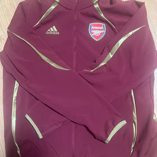 아디다스 아스날 팀가이스트 우븐 재킷