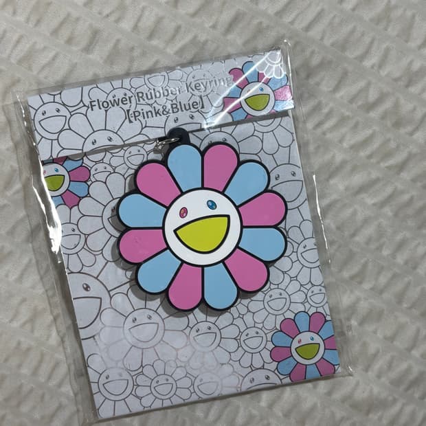 카이카이키키 키링 pink&blue 