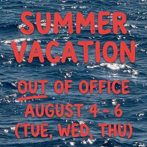 🌊 Summer Vacation 🌊