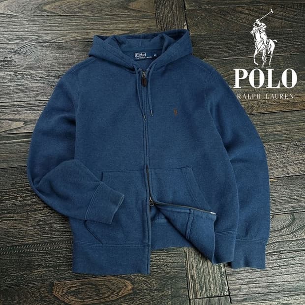 [폴로 랄프로렌] 포니 로고 자수 후드 집업 M19918
