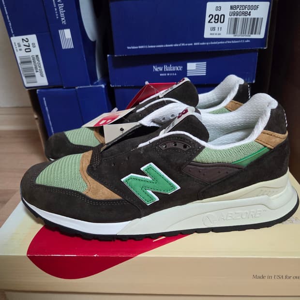 뉴발란스 USA U998BG 270사이즈 새상품