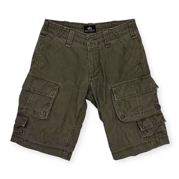 알파인더스트리 카고 반바지 팬츠