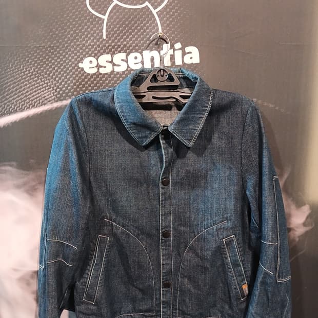 커브드 데님 자켓