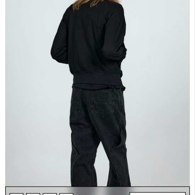 MPa CALF POCKET PANTS (BLACK)