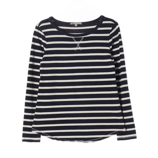 GAP 네이비 스트라이프 롱 슬리브 XS