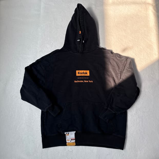 2XL 코닥 메일러 그래픽 후드티 0310T