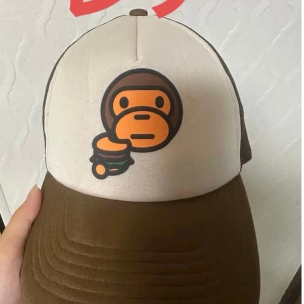 Bape

베이프 마일로 bape milo 햄버거 메쉬 볼캡 모자