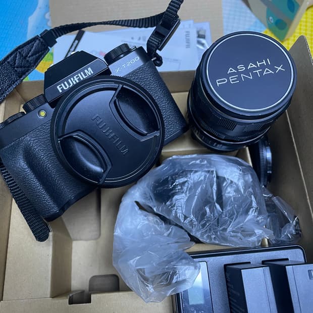 후지필름 x-t200 + 아사히 올드렌즈 1:1.14/50