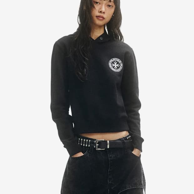펀치드렁크파티즈 Circle Logo Slim Hoodie 후드티