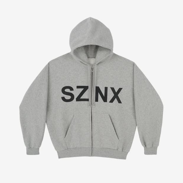 (새상품) 이지 칸예 후드집업 HD-10 그레이 2사이즈