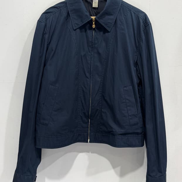 베르사체 네이비 크롭 자켓 50