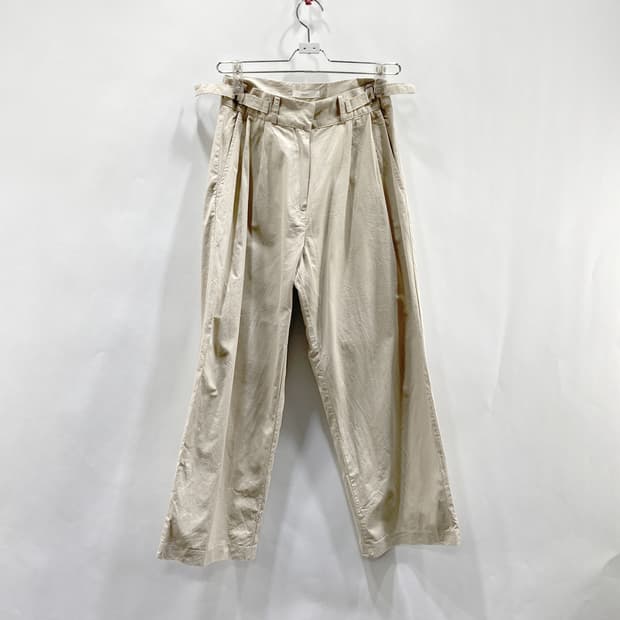 COVER 여성 하이웨스트 핀턱 와이드팬츠 27 