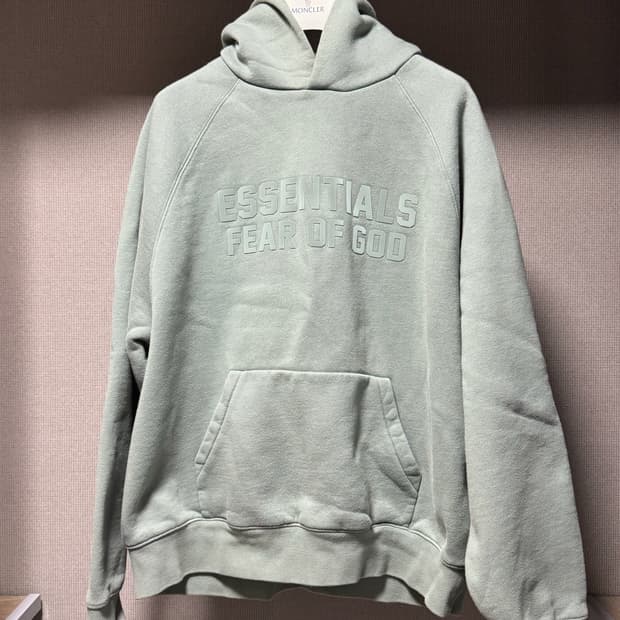 에션셜 피어오브갓 후드티 그레이 S