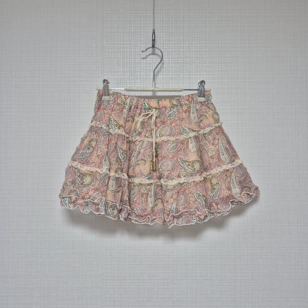 리즈리사 초고전템 핑크페이즐리 히메갸루 스커트