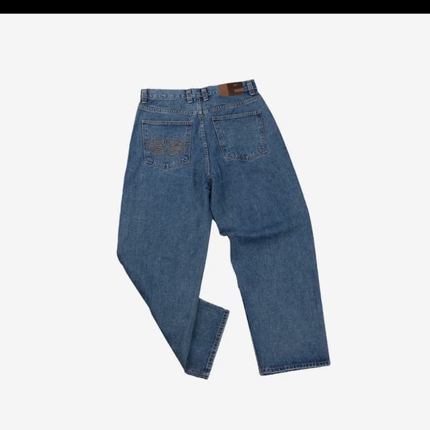 Ertr Essential Relaxed Denim Pants M