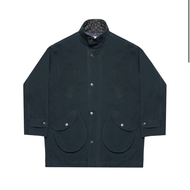 BOTANIC LINED FIELD JACKET VINTAGE TEAL