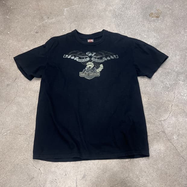 00’s 할리데이비슨 바르셀로나 반팔티