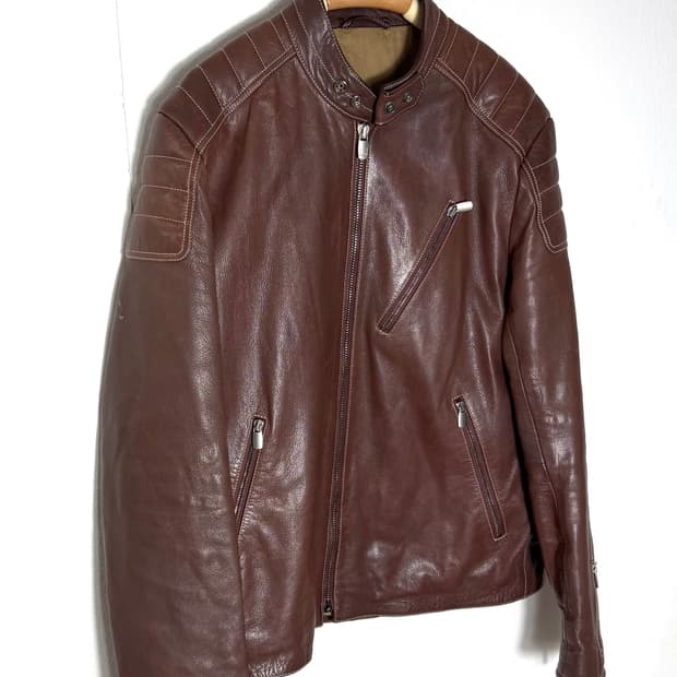 던힐 고트스킨 가죽자켓 레더자켓 바이커자켓 바이크자켓