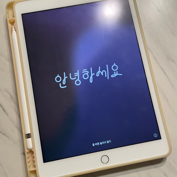 아이패드 7세대 10.2인치 셀룰러 128GB + 케이스 + 애플펜슬 1