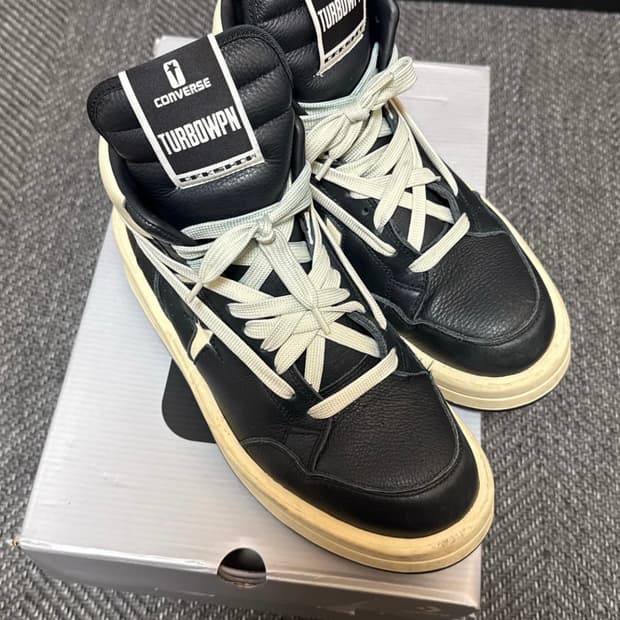 릭오웬스x다크쉐도우 터보웨폰