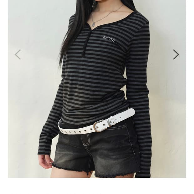 ASON ellen stripe tee