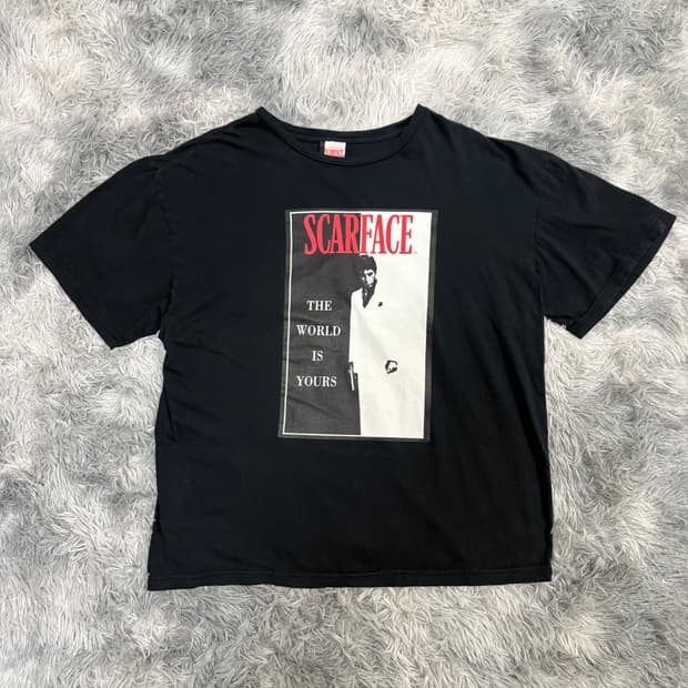 Scarface 토니몬타나 “The World Is Yours” 티셔츠