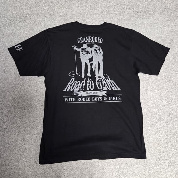 Gran Rodeo 빈티지 반팔 밴드티셔츠 XL(105)