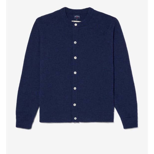 노아 Noah 셰틀랜드 카디건 스타나잇 블루 S