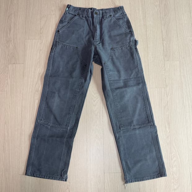 칼하트 더블니 b136 gvl 실측(허리39/기장107)