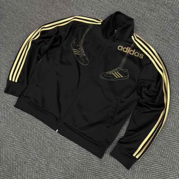 아디다스 져지 블랙/골드