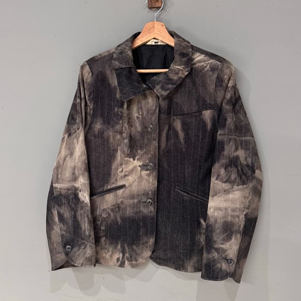 JPN 넥버클 타이다이 워싱 자켓 