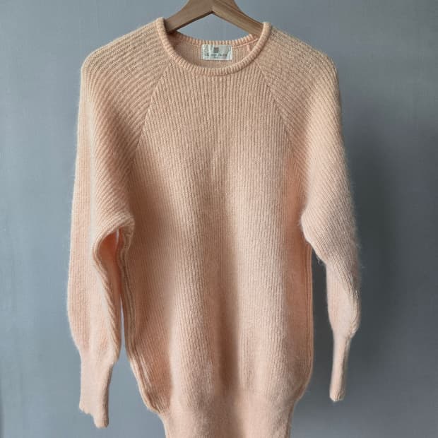 프랑스 디자이너 브랜드 키드모헤어 니트