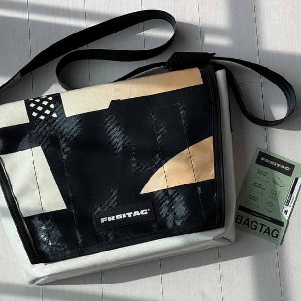 프라이탁 덱스터 희귀 전사 메신저백 + 이너백 + 자석 벨크로