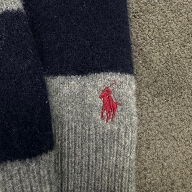 폴로 랄프로렌 럭비 니트 M