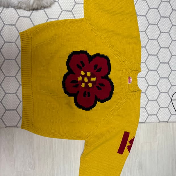 겐조 보케플라워 니트