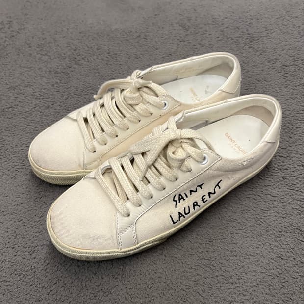 생로랑 코트 클래식 스니커즈 처분 