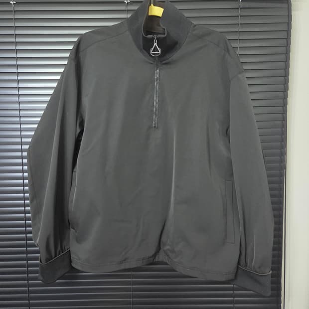 솔리드옴므 나일론 티셔츠 블랙 48