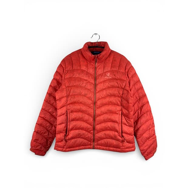 (100) 블랙야크 구스다운 경량패딩 오렌지