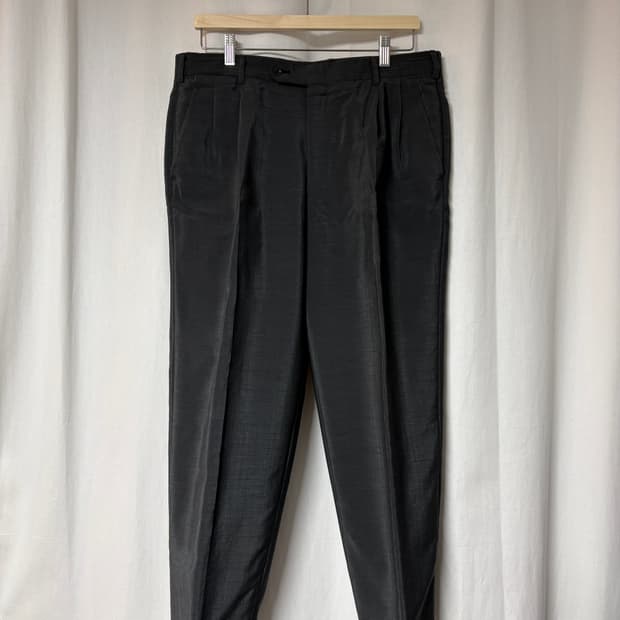 00's 에르메스 울 모헤어 수트/하의