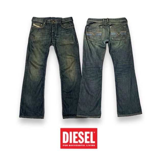 디젤 zatiny 워싱 데님팬츠