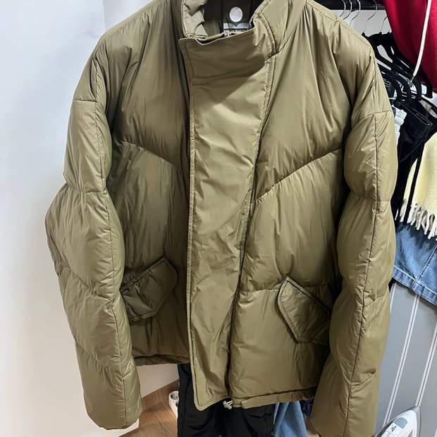 이자벨 마랑 올리브카키 패디드 점퍼