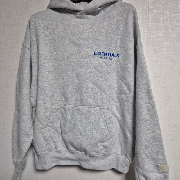 에센셜 피어오브갓 xTMC 크렌쇼 한정판 후디 멜란지그레이