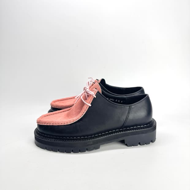 컬러콜라 블랙 오버솔 티롤리안 로퍼 (비브람창) 240