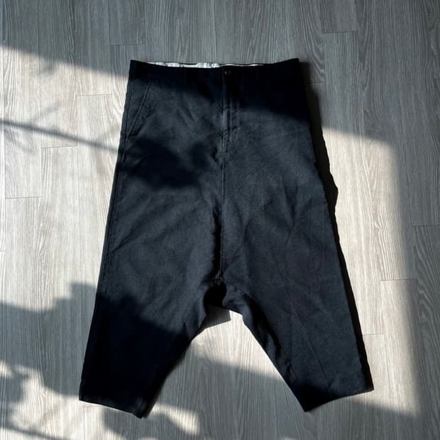 꼼데가르송 옴므 플러스축융 배기,사루엘 팬츠