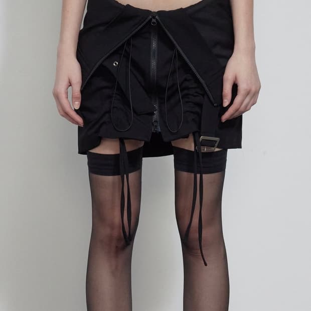 MULTI-WAY UTILITY SKIRT, BLACK 2