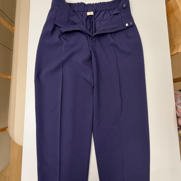 유니클로 마르니 네이비 슬랙스 L 민트급