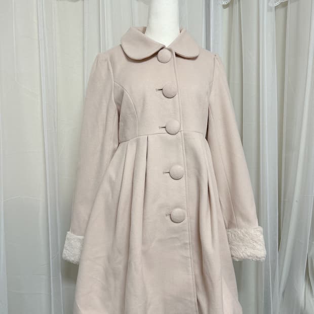 고전 앙크루즈 딸기우유 핑크 코트 리즈리사 디어리 히메갸루 라떼갸루