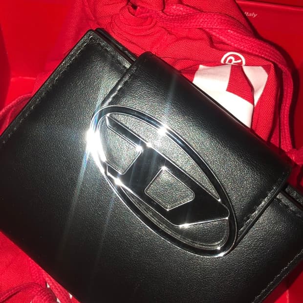 디젤 카밀 레더 반지갑 